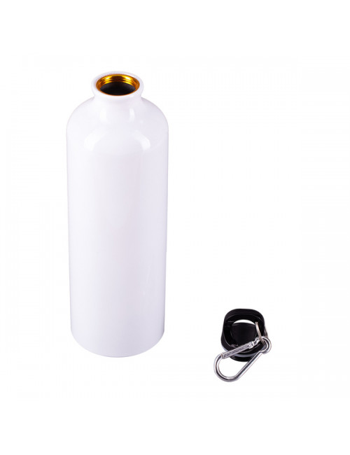 Bidon aluminiowy Easy Tripper 800 ml, biały 