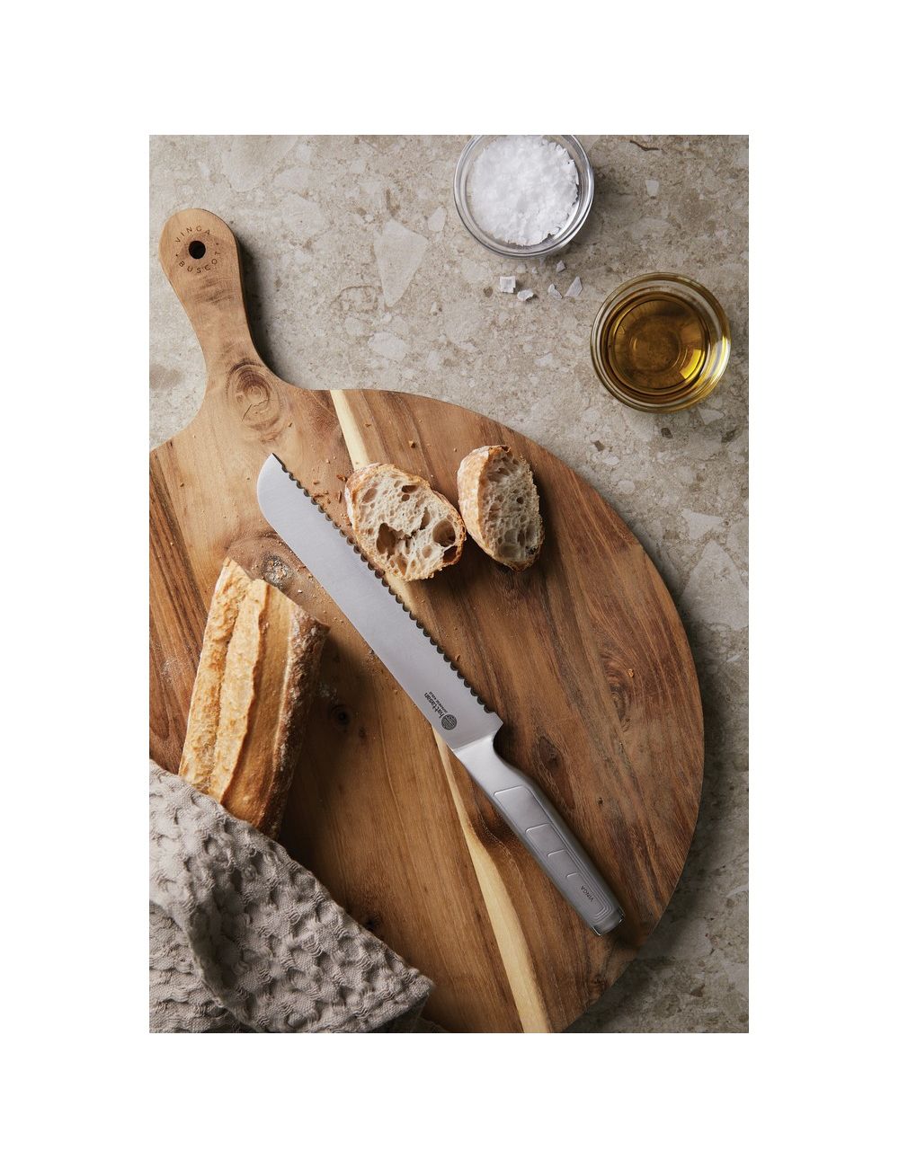 Nóż do chleba VINGA Hattasan
