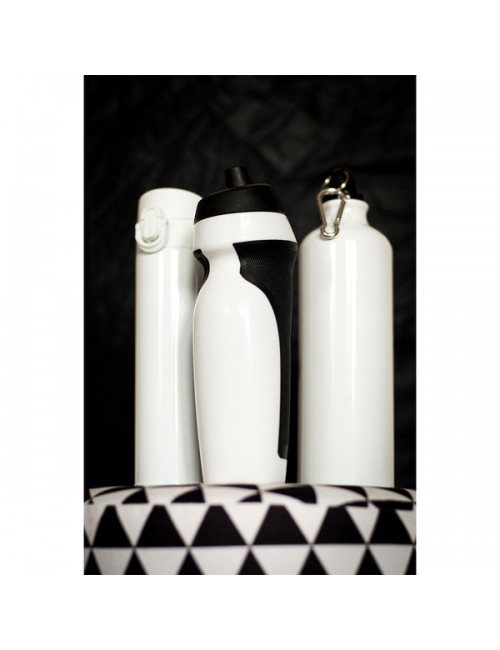 Bidon aluminiowy Easy Tripper 800 ml, biały 