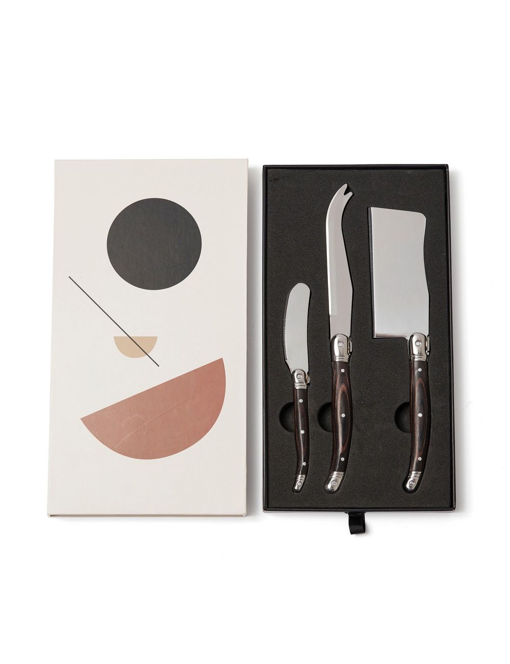 Zestaw noży do sera VINGA Gigaro, 3 szt.