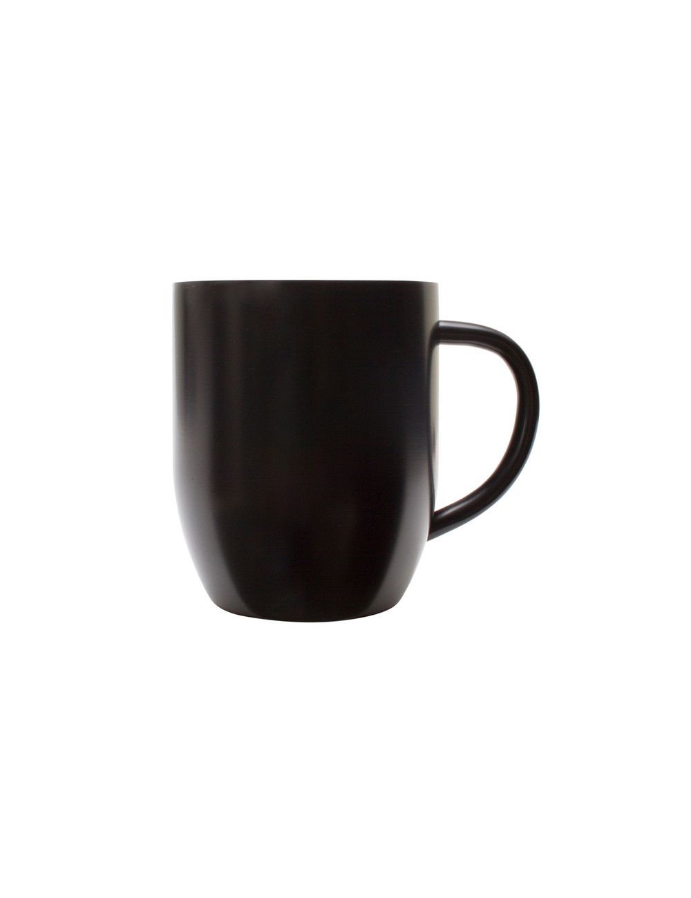 Kubek stalowy Night Goody 350 ml, czarny 