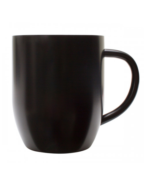 Kubek stalowy Night Goody 350 ml, czarny 