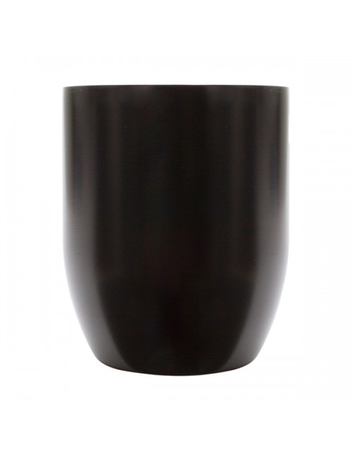 Kubek stalowy Night Goody 350 ml, czarny 