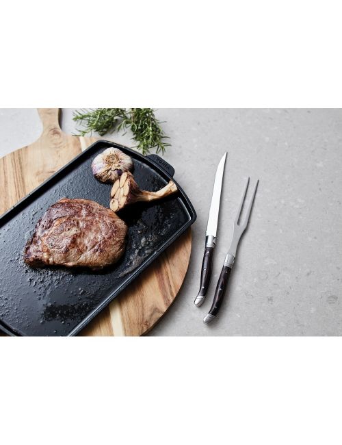 Zestaw do mięsa, nóż i widelec VINGA Gigaro