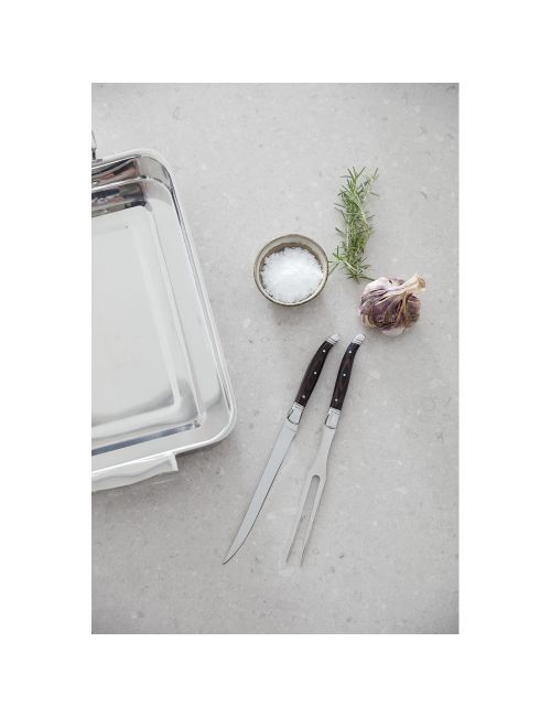 Zestaw do mięsa, nóż i widelec VINGA Gigaro