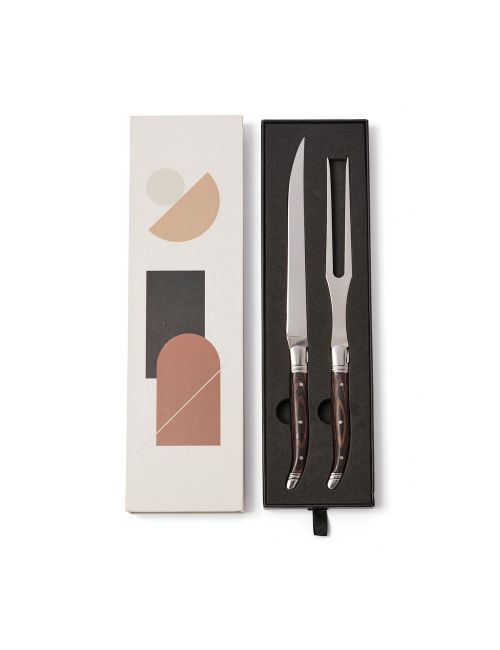 Zestaw do mięsa, nóż i widelec VINGA Gigaro