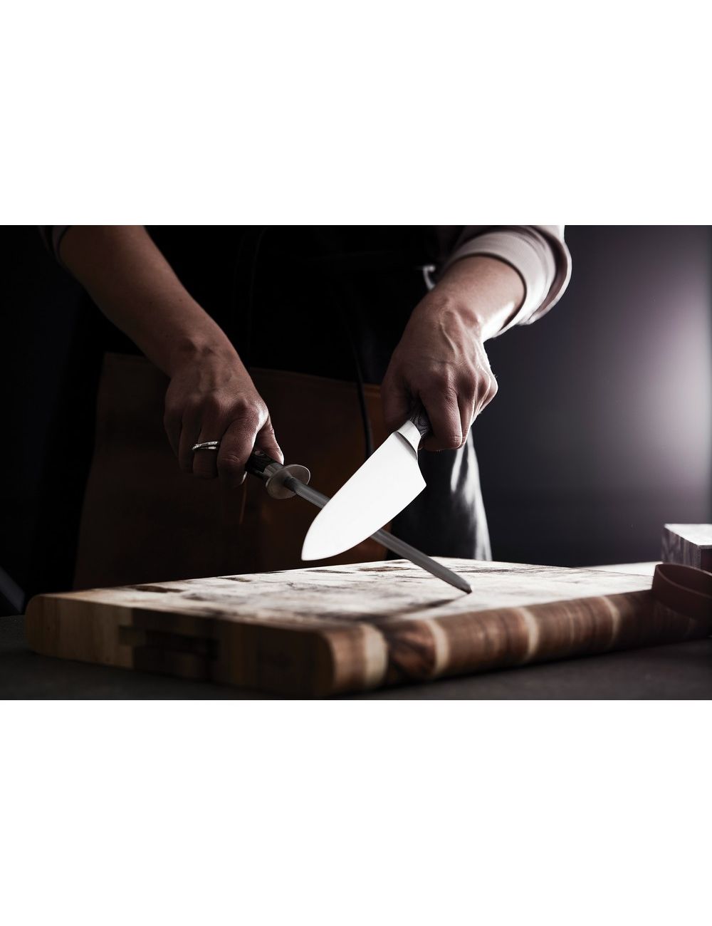 Zestaw VINGA Kaiser, nóż, ostrzałka