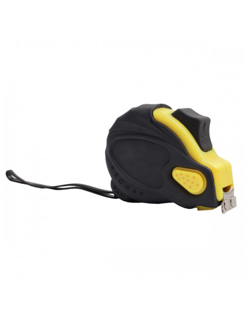 Miarka zwijana 5 m Skill, żółty/czarny 