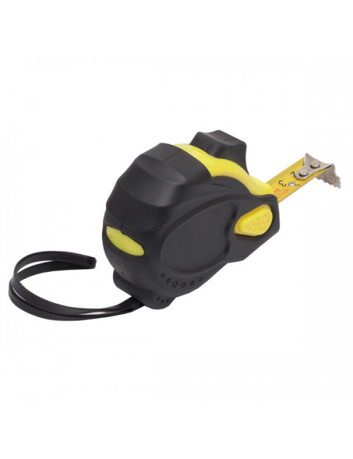 Miarka zwijana 5 m Skill, żółty/czarny 