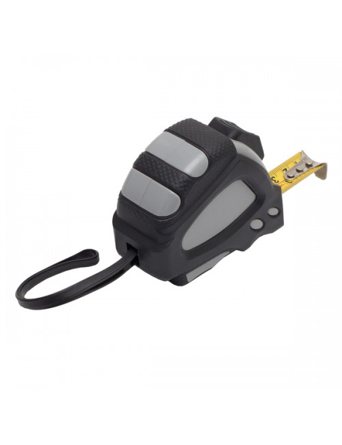 Miarka zwijana 5 m Deft, szary/czarny 