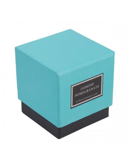 Świeca zapachowa, niebieski 