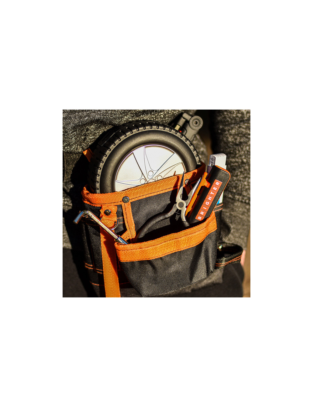 Monterski pas na narzędzia Entooled, pomarańczowy 