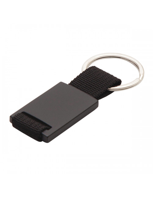 Brelok metalowy Swag, czarny