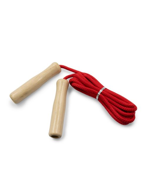 Skakanka z drewnianymi uchwytami | Walker