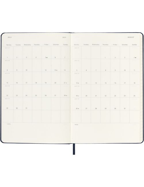 Kalendarz MOLESKINE