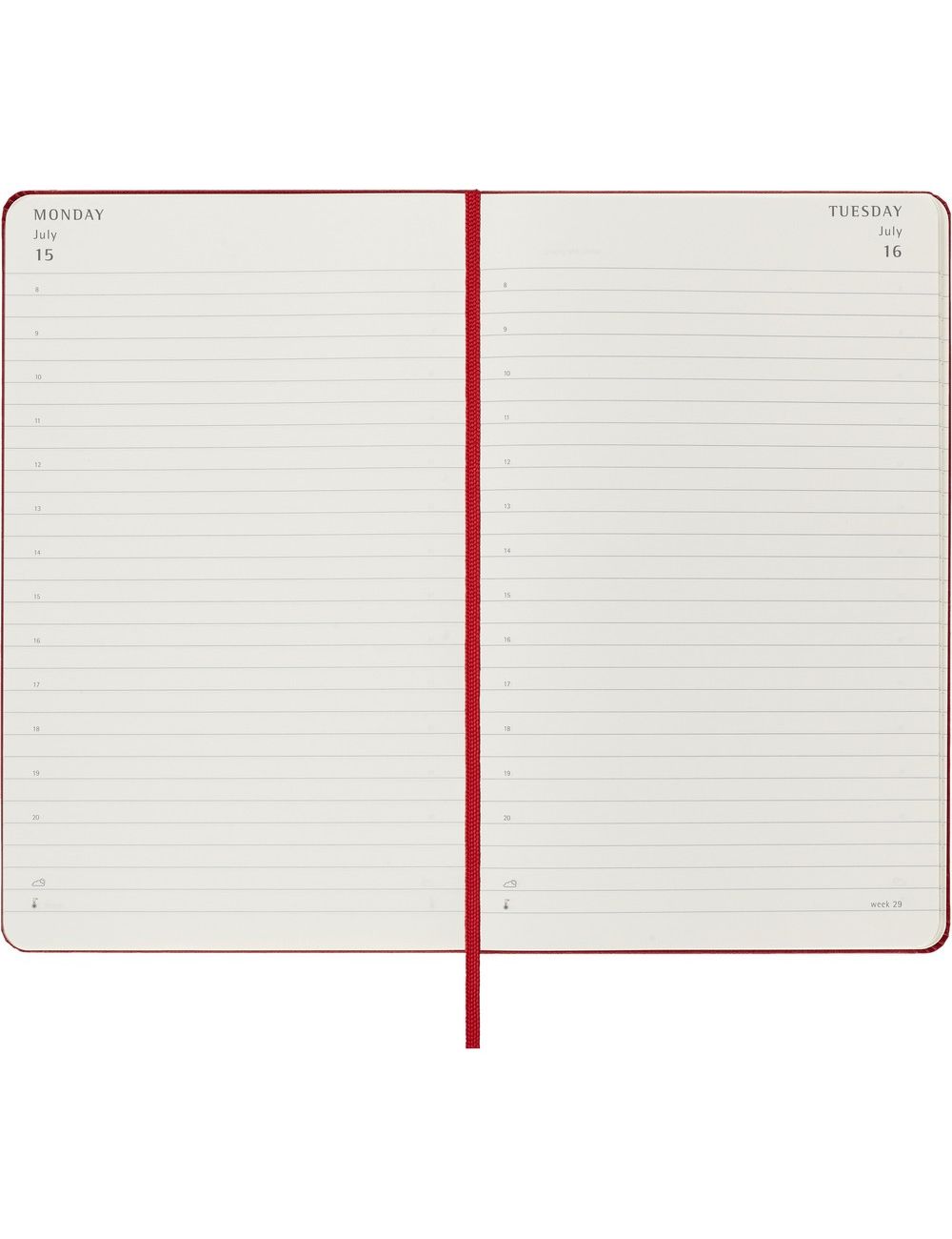 Kalendarz MOLESKINE