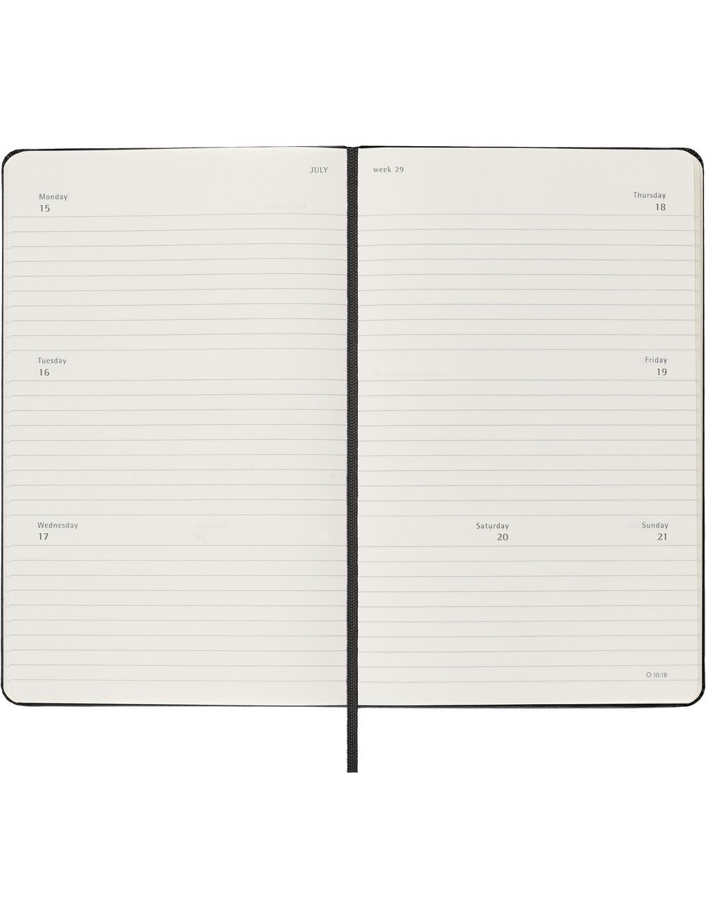 Kalendarz MOLESKINE