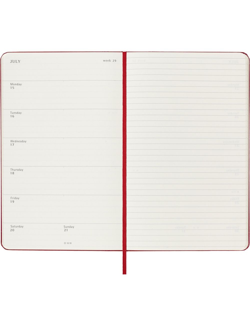 Kalendarz MOLESKINE