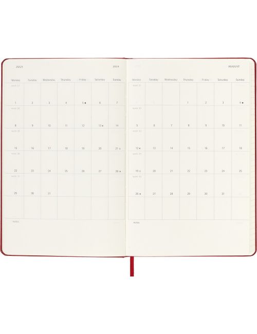 Kalendarz MOLESKINE