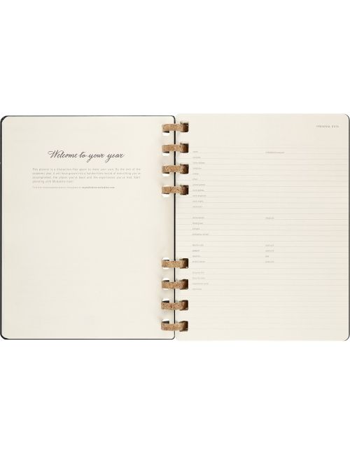 Spiralny kalendarz MOLESKINE Life