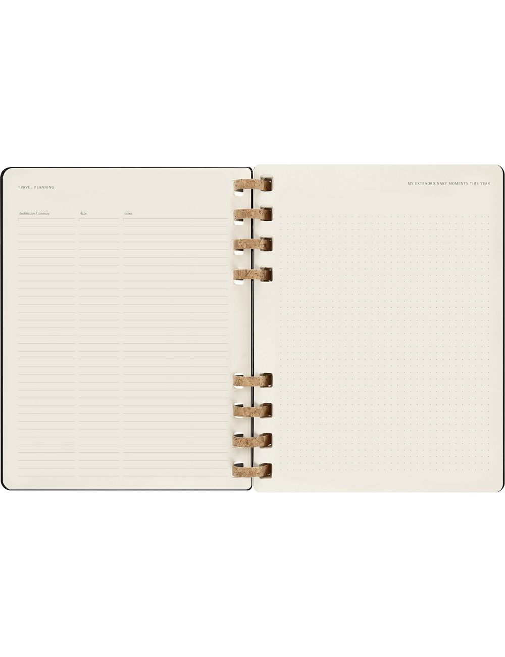 Spiralny kalendarz MOLESKINE Life