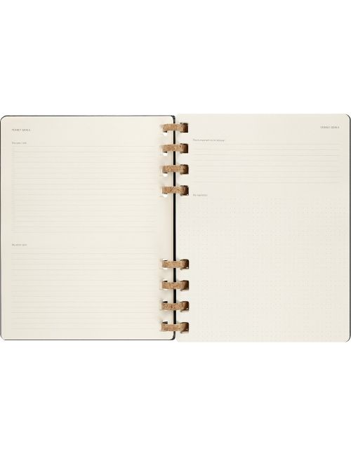 Spiralny kalendarz MOLESKINE Life