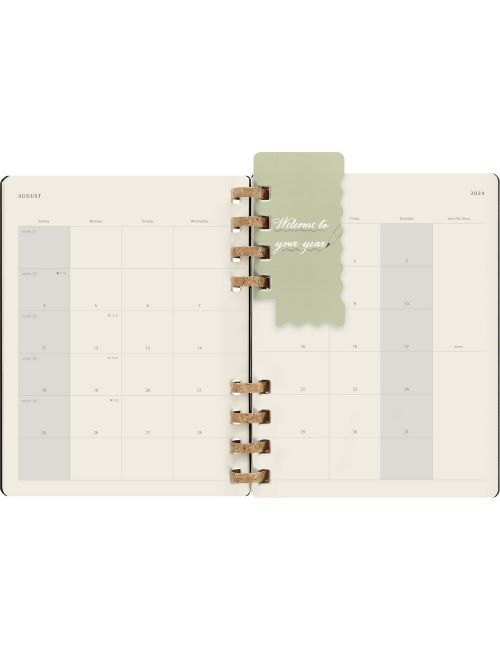 Spiralny kalendarz MOLESKINE Life