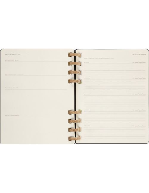 Spiralny kalendarz MOLESKINE Life