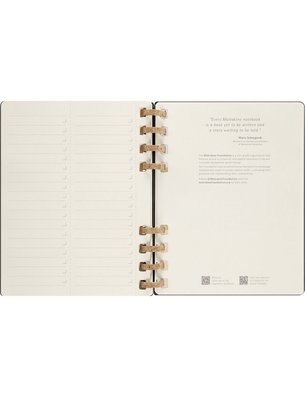 Spiralny kalendarz MOLESKINE Life