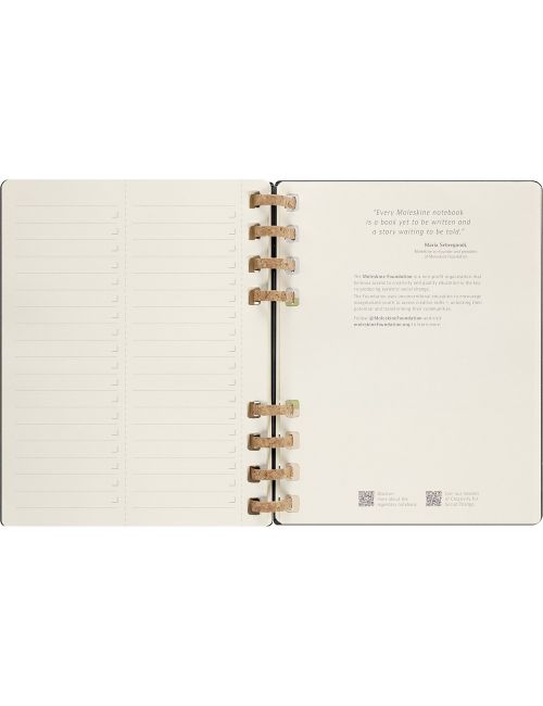 Spiralny kalendarz MOLESKINE Life
