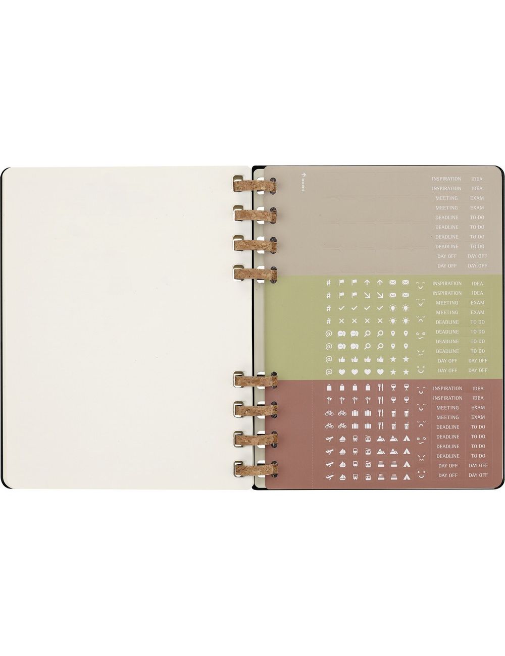 Spiralny kalendarz MOLESKINE Life