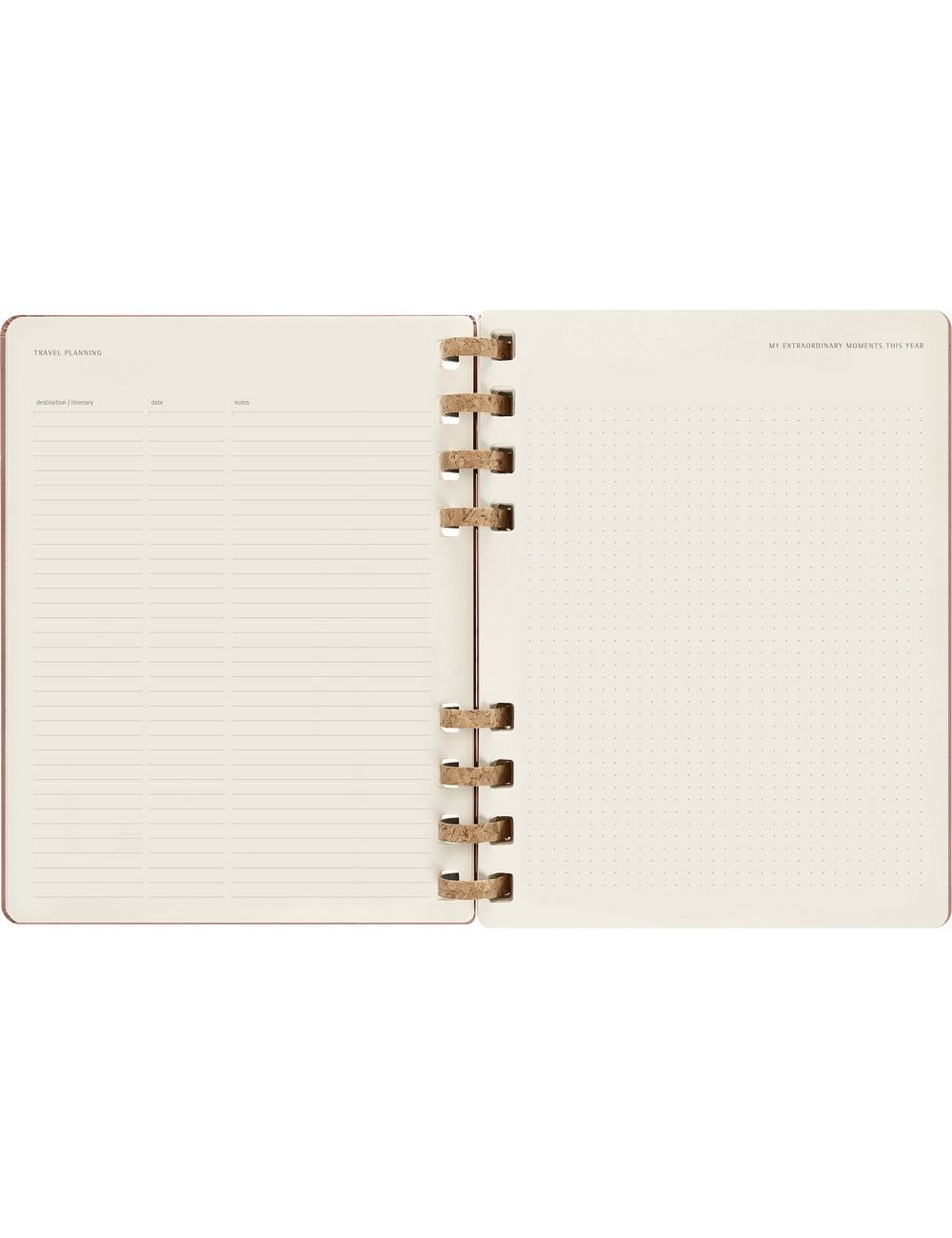 Spiralny kalendarz MOLESKINE Life