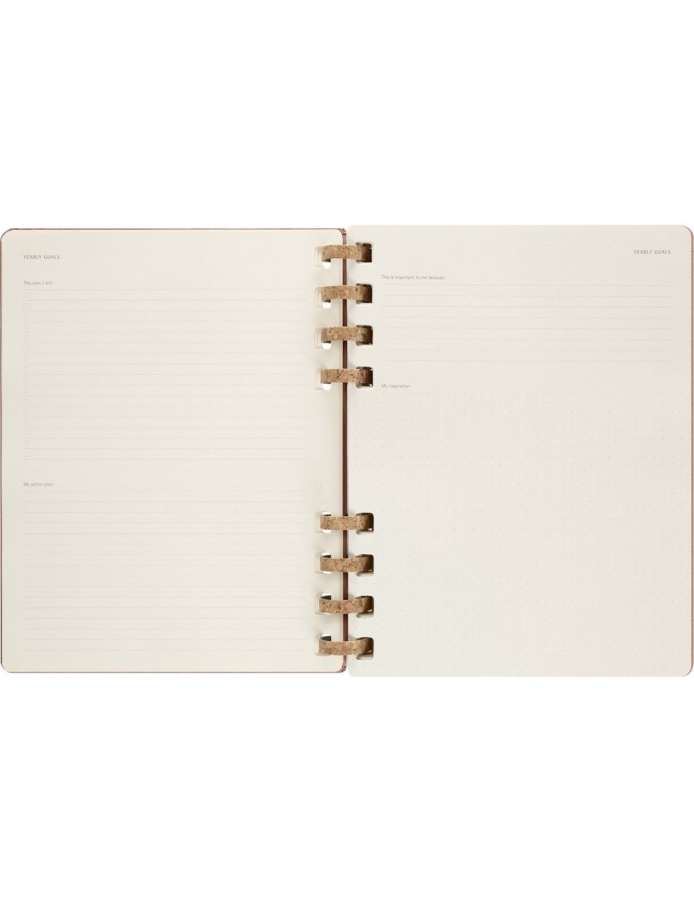 Spiralny kalendarz MOLESKINE Life