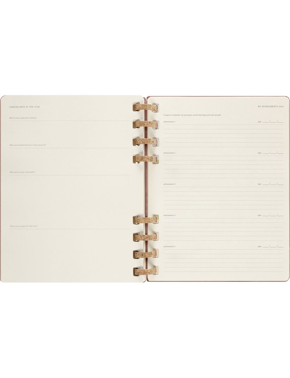 Spiralny kalendarz MOLESKINE Life