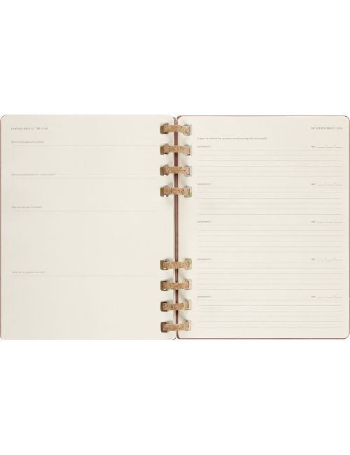 Spiralny kalendarz MOLESKINE Life