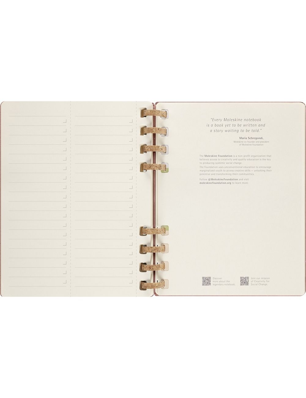 Spiralny kalendarz MOLESKINE Life