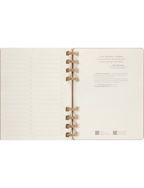 Spiralny kalendarz MOLESKINE Life