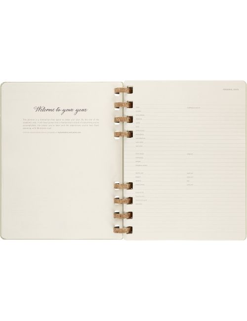 Spiralny kalendarz MOLESKINE Life