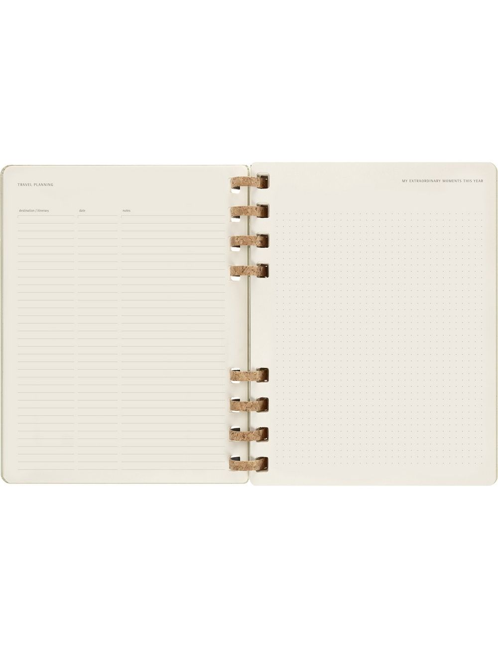 Spiralny kalendarz MOLESKINE Life