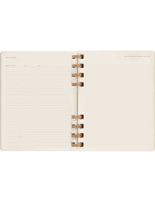 Spiralny kalendarz MOLESKINE Life