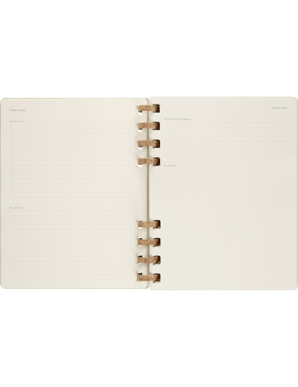 Spiralny kalendarz MOLESKINE Life