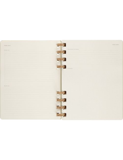 Spiralny kalendarz MOLESKINE Life