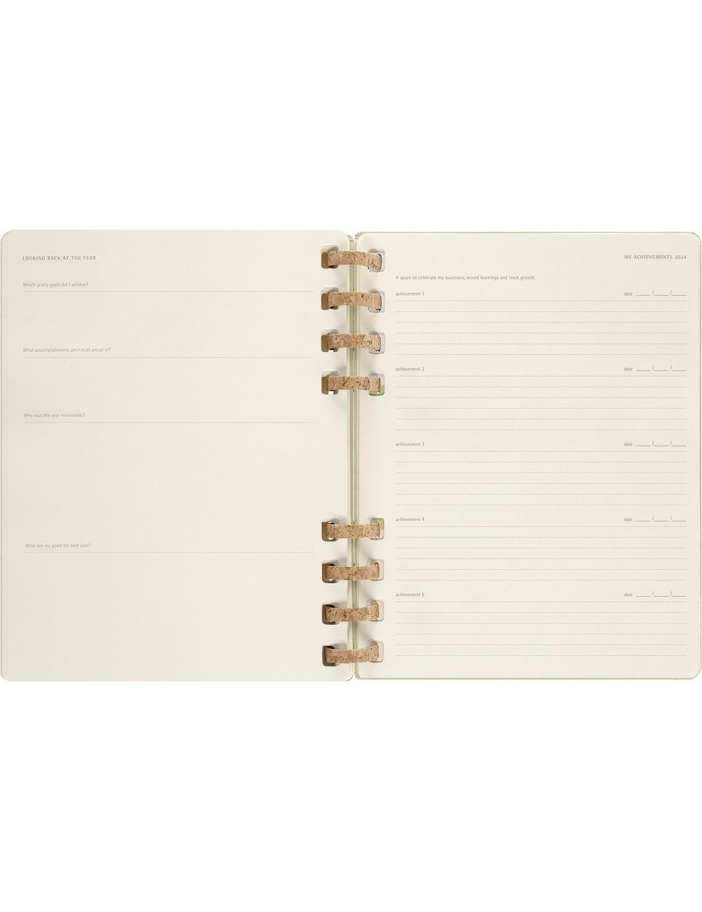 Spiralny kalendarz MOLESKINE Life