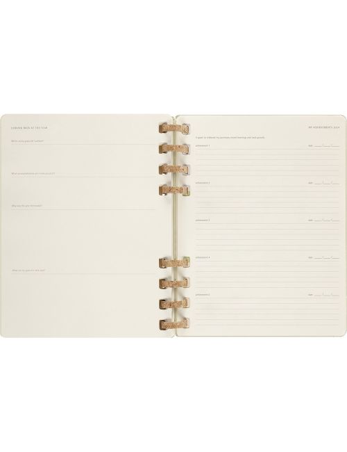 Spiralny kalendarz MOLESKINE Life