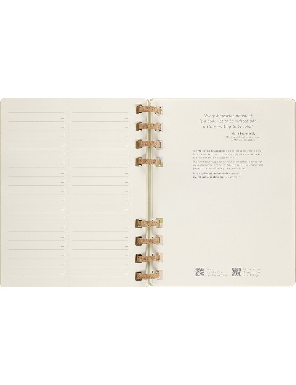Spiralny kalendarz MOLESKINE Life