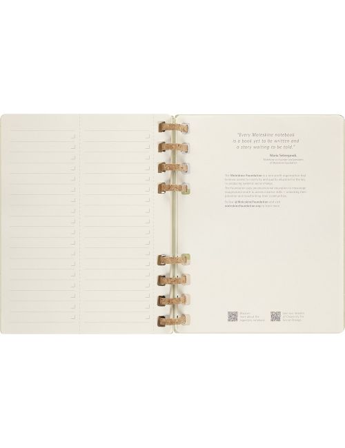 Spiralny kalendarz MOLESKINE Life