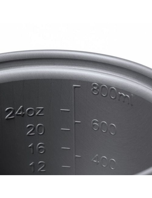 Pojemniki na żywność 2 szt., 600 ml i 800 ml, sztućce, w pokrowcu RPET