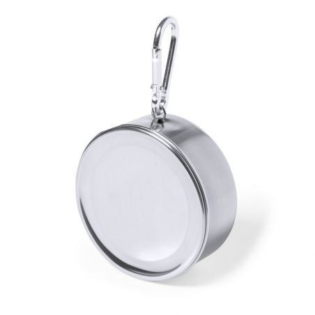 Składany kubek podróżny 220 ml z karabińczykiem