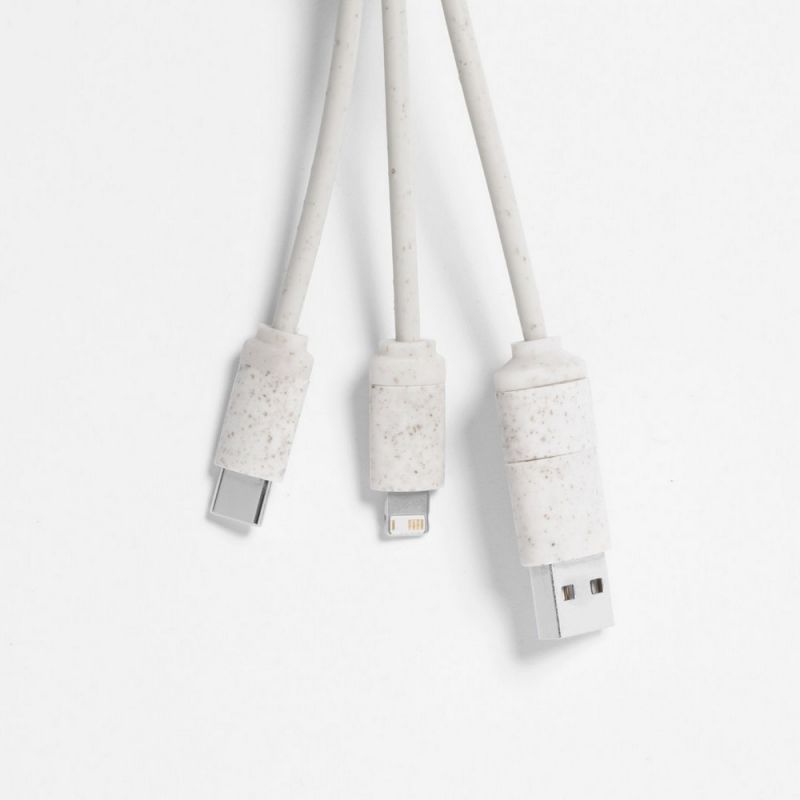 Kabel do ładowania ze słomy pszenicznej