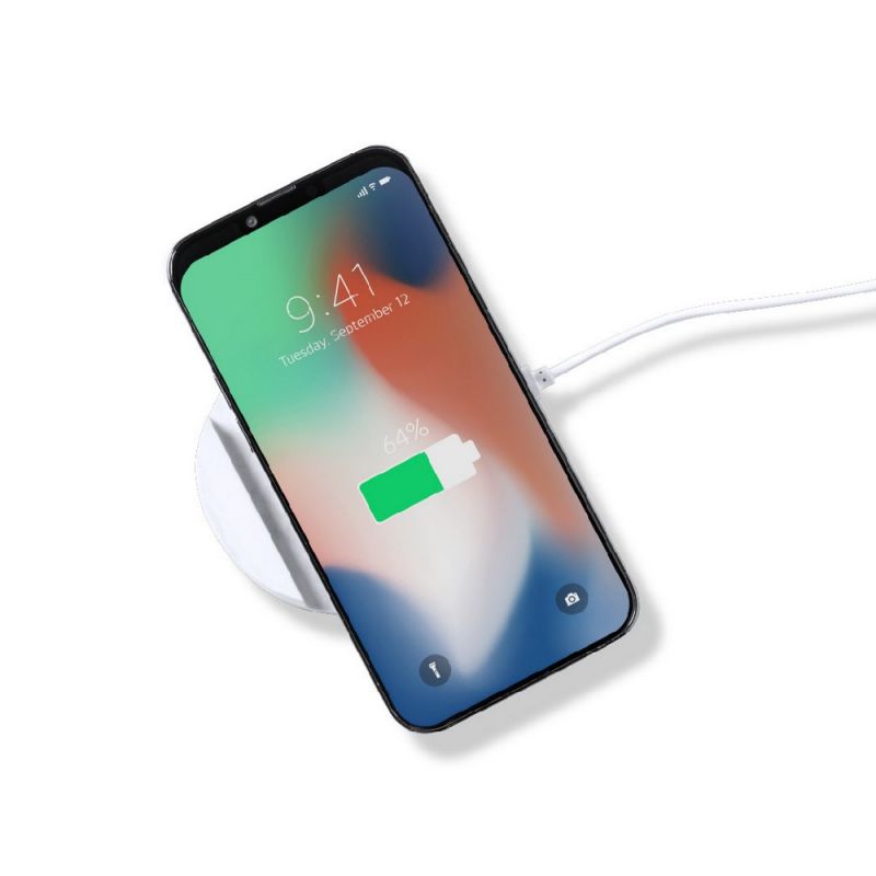 Bambusowa ładowarka bezprzewodowa 15W, stojak...